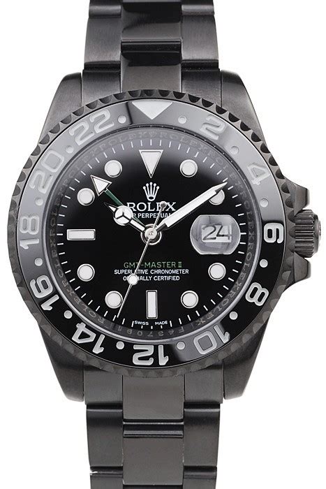 rolex gmt master ii full pvd pro hunter edition